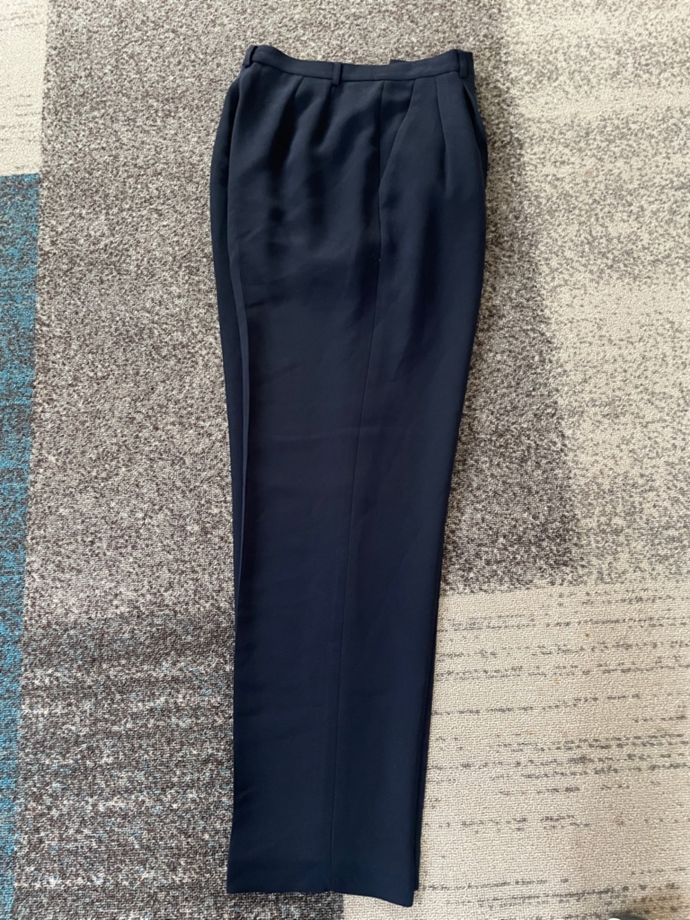 Casual Corner Women’s Navy Pleated Dress Pants